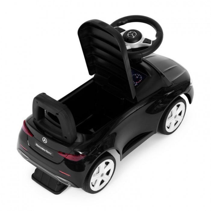 Masinuta de impins cu maner Mercedes C Class Ecotoys 667 - Negru