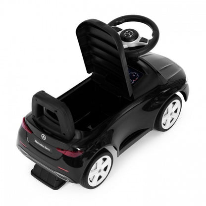 Masinuta de impins cu maner Mercedes C Class Ecotoys 667 - Negru