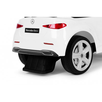 Masinuta de impins cu maner Mercedes C Class Ecotoys 667 - Alb