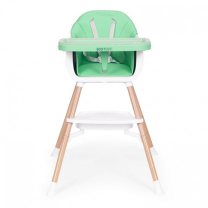 Scaun de masa 2 in 1 Ecotoys HC508 - Verde