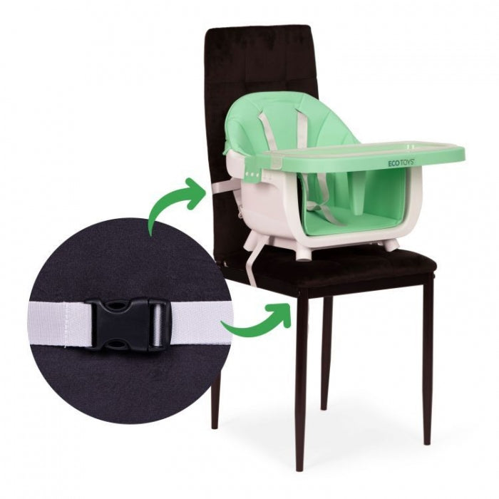Scaun de masa 2 in 1 Ecotoys HC508 - Verde