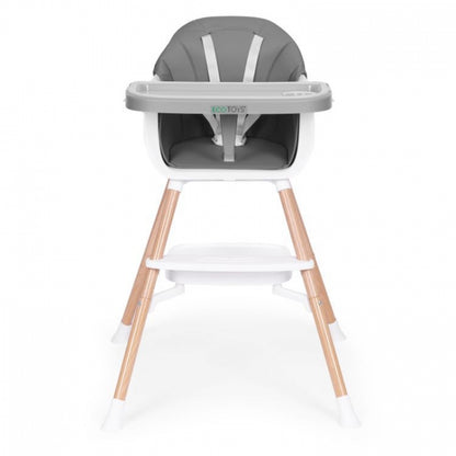 Scaun de masa 2 in 1 Ecotoys HC508 - Gri