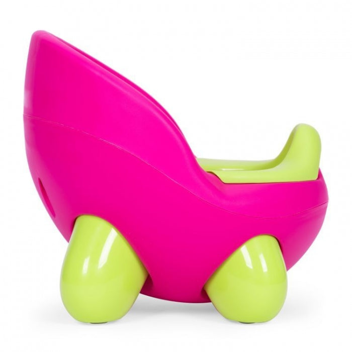 Olita pentru copii, insertie detasabila, picioare antiderapante Ecotoys PP112 - Roz-Verde