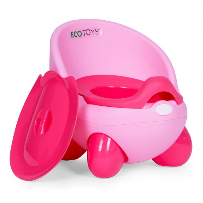 Olita pentru copii, insertie detasabila, picioare antiderapante Ecotoys PP112 - Roz
