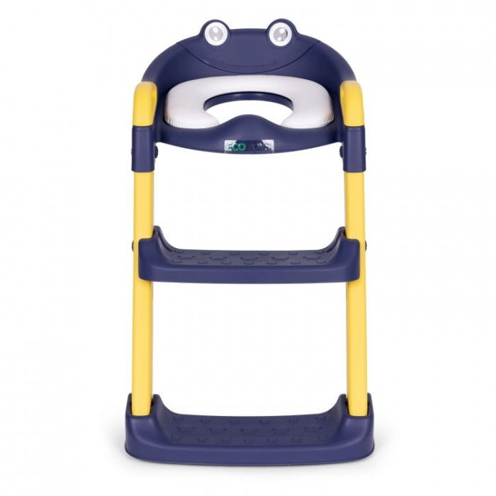 Reductor toaleta cu scara pentru copii Ecotoys PP8001 - Albastru