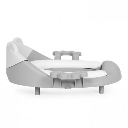 Reductor toaleta cu manere pentru copii Ecotoys PP104 - Gri