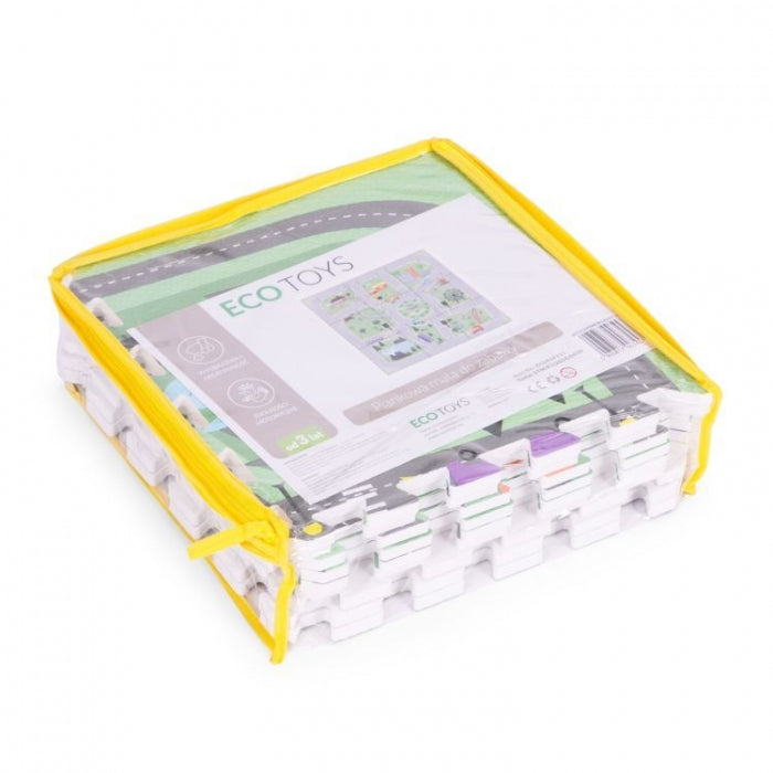 Salteluta de joaca pentru copii 90.5 x 90.5 x 1 cm ECOEVA021 - Orasel