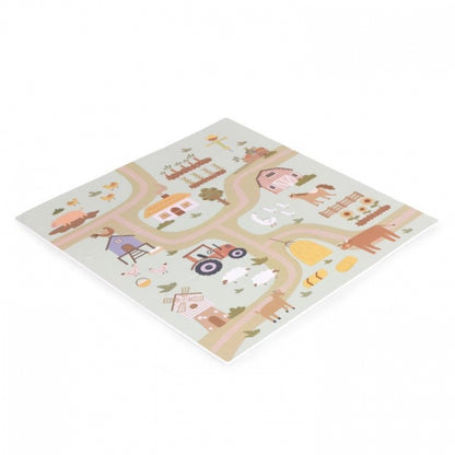 Salteluta de joaca pentru copii 90.5 x 90.5 x 1 cm ECOEVA019 - Ferma