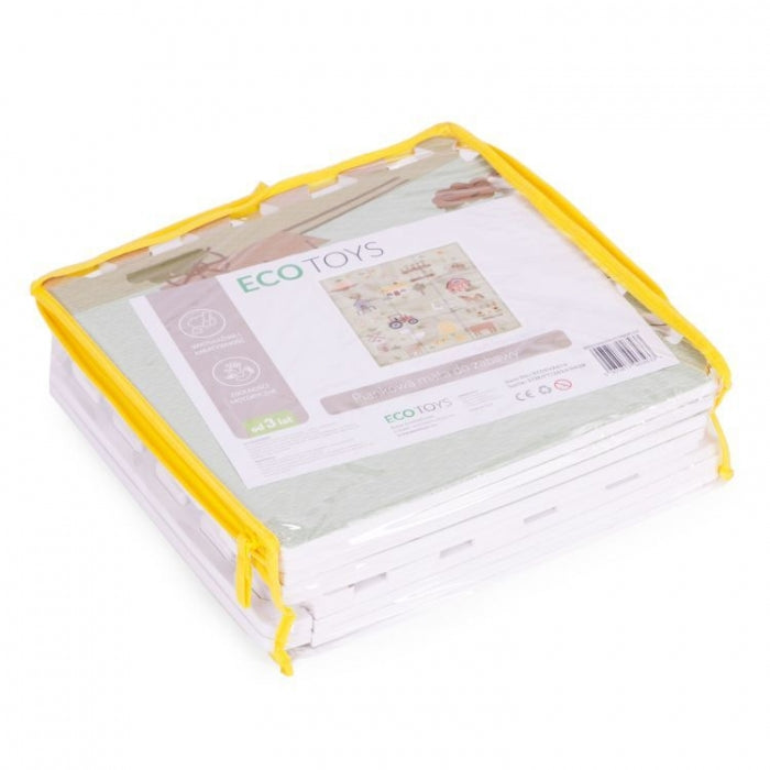 Salteluta de joaca pentru copii 90.5 x 90.5 x 1 cm ECOEVA019 - Ferma