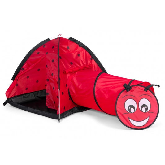 Cort de joaca pentru copii cu tunel Iplay 8902 - Buburuza