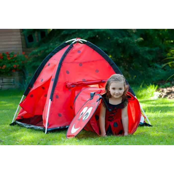 Cort de joaca pentru copii cu tunel Iplay 8902 - Buburuza