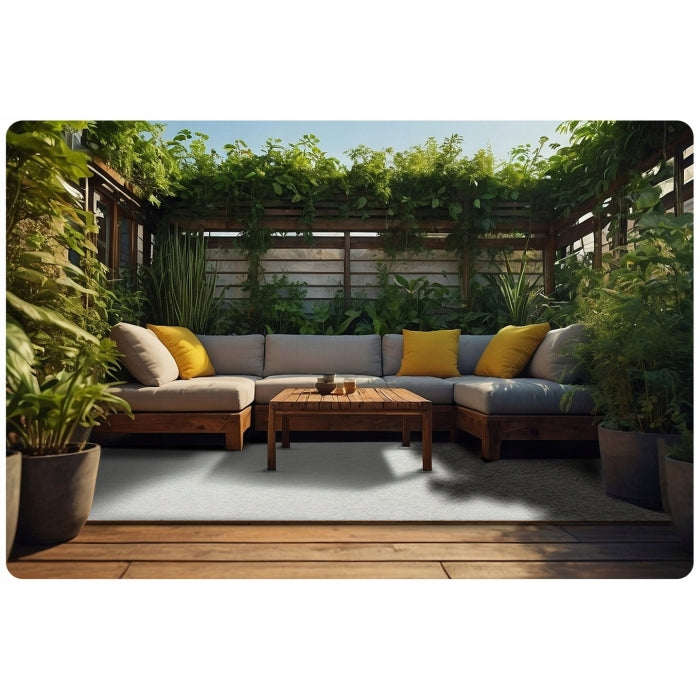 Salteluta de joaca multifunctionala tip puzzle, 180 x 120 cm, Massido 650100 - Gri