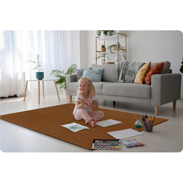 Salteluta de joaca multifunctionala tip puzzle, 180 x 120 cm, Massido 650102 - Maro