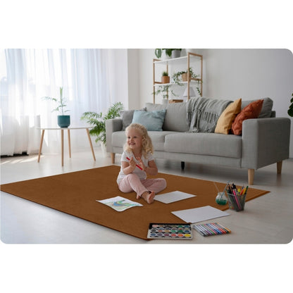 Salteluta de joaca multifunctionala tip puzzle, 180 x 120 cm, Massido 650102 - Maro