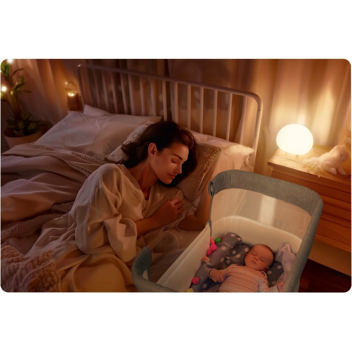 Patut cu laterala culisanta Nukido NK-243 - Gri