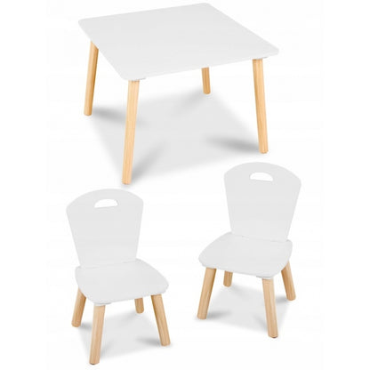 Set de masa cu doua scaune pentru copii Ricokids RC-848