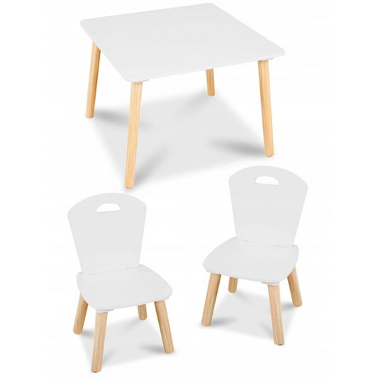 Set de masa cu doua scaune pentru copii Ricokids RC-848