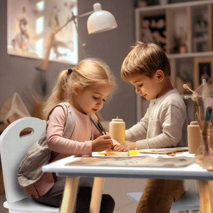 Set de masa cu doua scaune pentru copii Ricokids RC-848