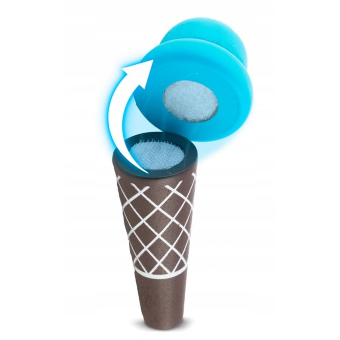 Antemergator din lemn tip magazin cu inghetata si diverse activitati, 48 x 27.5 x 40.5 cm, Ricokids RK-873