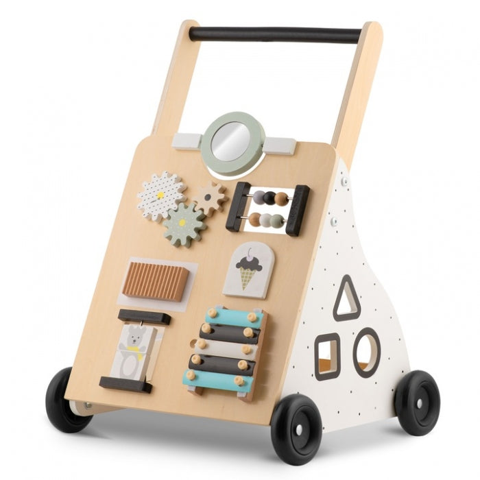 Antemergator din lemn cu diverse activitati, 28 x 35 x 53 cm, Ricokids RK-875