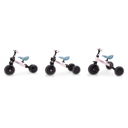 Tricicleta cu pedale 3 in 1 Kidwell Pico Spring Flower