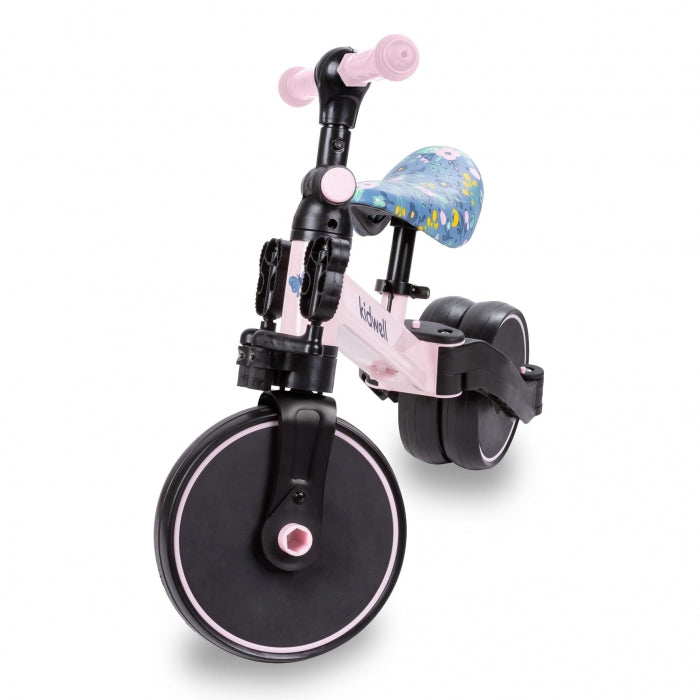 Tricicleta cu pedale 3 in 1 Kidwell Pico Spring Flower