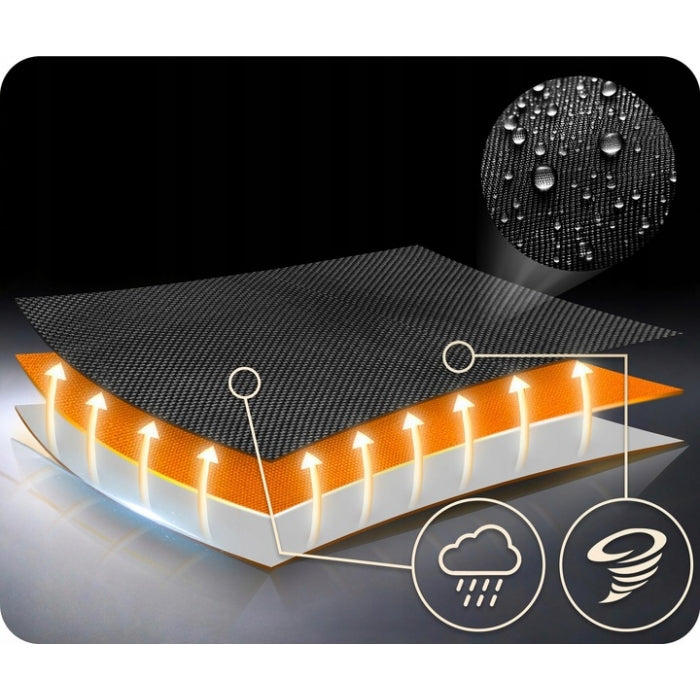 Leagan tip cuib pentru copii XXL, 100 cm, 150 kg, Neo-Sport 1084, Portocaliu