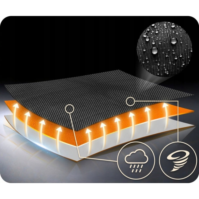 Leagan tip cuib pentru copii XXL, 100 cm, 150 kg, Neo-Sport 1085, Multicolor