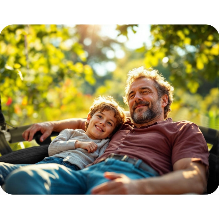 Leagan tip cuib pentru copii XXL, 110 cm, 150 kg, Neo-Sport 110210, Negru