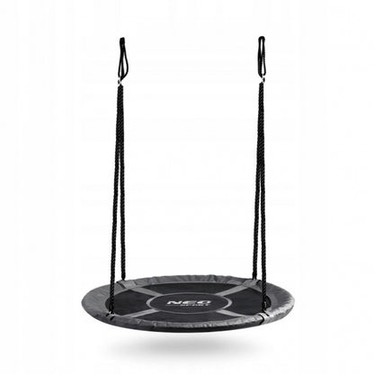 Leagan tip cuib pentru copii XXL, 100 cm, 150 kg, Neo-Sport 110301, Gri