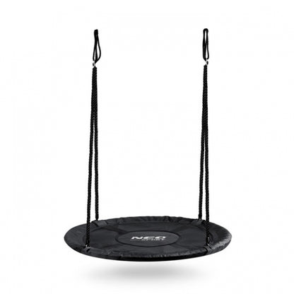 Leagan tip cuib pentru copii XXL, 110 cm, 150 kg, Neo-Sport 110310, Negru