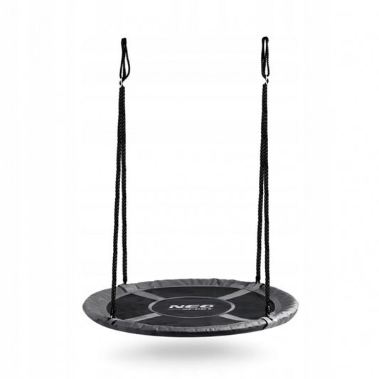 Leagan tip cuib pentru copii XXL, 120 cm, 150 kg, Neo-Sport 110321, Gri