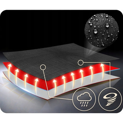 Leagan tip cuib pentru copii, dreptunghiular XXL, 110 x 70 cm, 150 kg, Neo-Sport 110501, Rosu