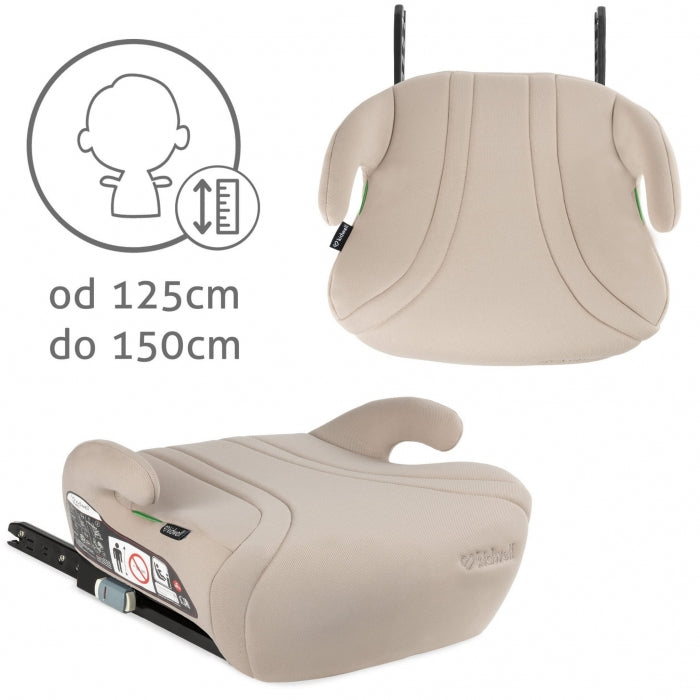 Inaltator auto cu Isofix 125-150 cm Kidwell Bono - Beige