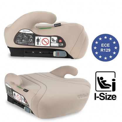Inaltator auto cu Isofix 125-150 cm Kidwell Bono - Beige