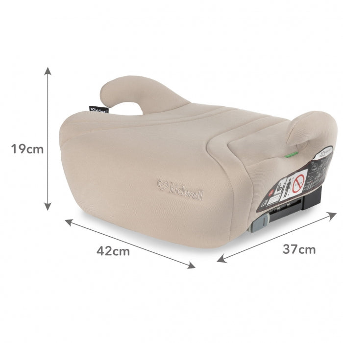 Inaltator auto cu Isofix 125-150 cm Kidwell Bono - Beige