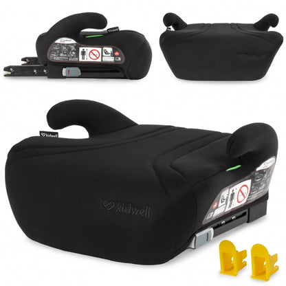 Inaltator auto cu Isofix 125-150 cm Kidwell Bono - Black
