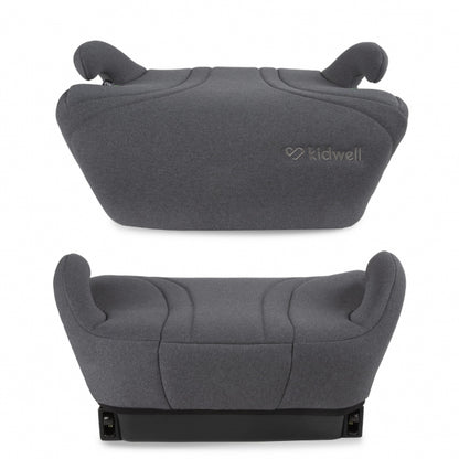 Inaltator auto cu Isofix 125-150 cm Kidwell Bono - Gray