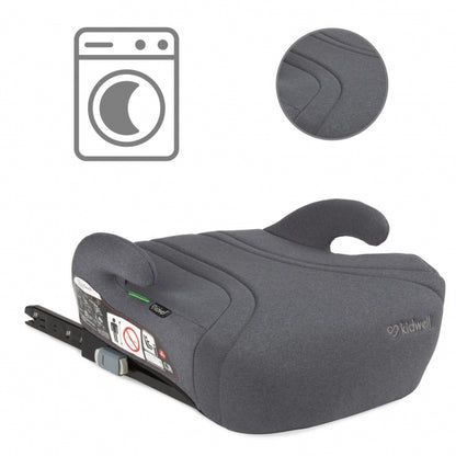 Inaltator auto cu Isofix 125-150 cm Kidwell Bono - Gray