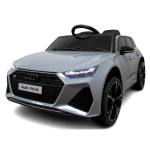 Masinuta electrica cu telecomanda Audi RS6 R-Sport - Gri