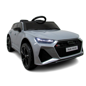 Masinuta electrica cu telecomanda Audi RS6 R-Sport - Gri