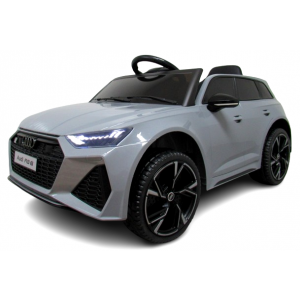Masinuta electrica cu telecomanda Audi RS6 R-Sport - Gri