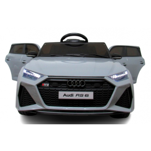 Masinuta electrica cu telecomanda Audi RS6 R-Sport - Gri