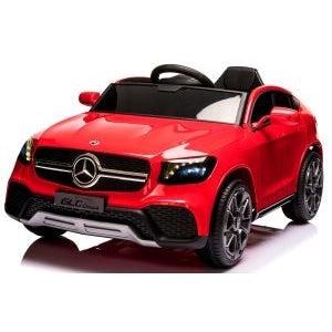 Masinuta electrica cu telecomanda 4 x 4, roti EVA, Mercedes AMG GLC COUPE, varsta 1-4.5 ani, 105x67x46 cm, putere 180W - Rosu