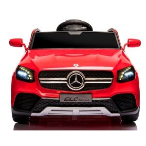Masinuta electrica cu telecomanda 4 x 4, roti EVA, Mercedes AMG GLC COUPE, varsta 1-4.5 ani, 105x67x46 cm, putere 180W - Rosu