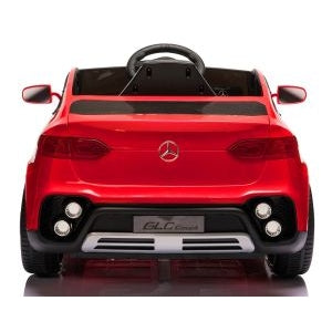 Masinuta electrica cu telecomanda 4 x 4, roti EVA, Mercedes AMG GLC COUPE, varsta 1-4.5 ani, 105x67x46 cm, putere 180W - Rosu