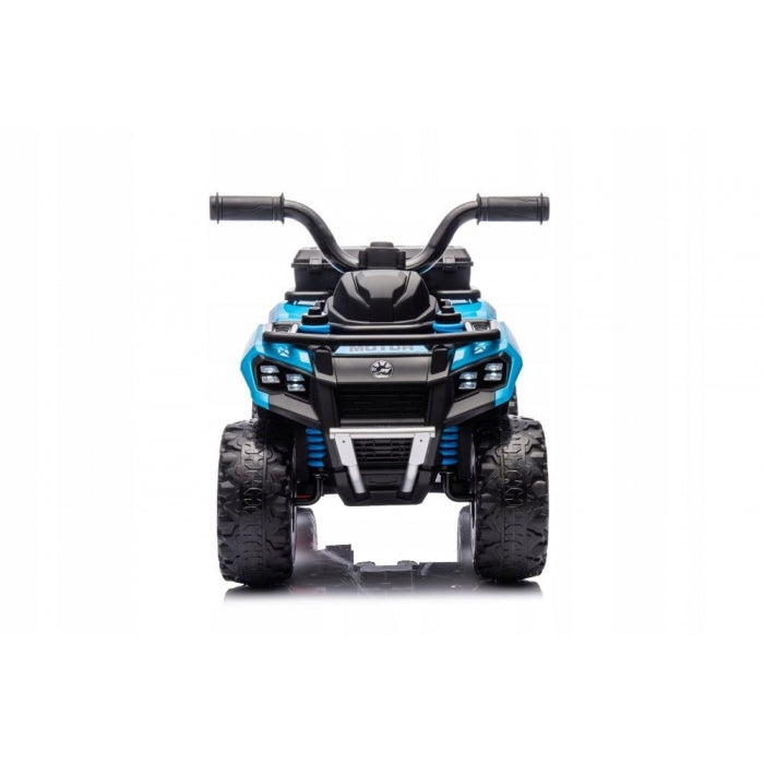 ATV electric pentru copii R-Sport J9, 70x44x40 cm, varsta 1.5-4 ani, roti si scaun din plastic, putere 25W - Albastru