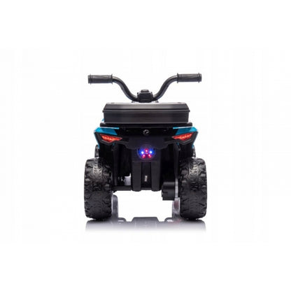 ATV electric pentru copii R-Sport J9, 70x44x40 cm, varsta 1.5-4 ani, roti si scaun din plastic, putere 25W - Albastru