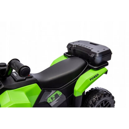 ATV electric pentru copii R-Sport J9, 70x44x40 cm, varsta 1.5-4 ani, roti si scaun din plastic, putere 25W - Verde
