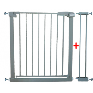 Poarta de siguranta din metal 79-94 cm R-Sport S1 - Gri